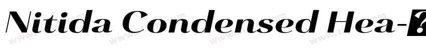 Nitida Condensed Hea字体转换 Nitida Condensed Hea字体转换